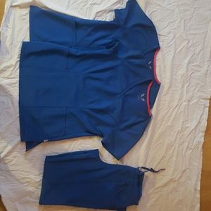 Smitten royal blue scrubs